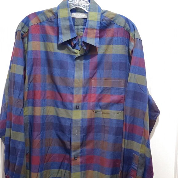 Handsome Daniel Cremieux Long Sleeve Button Casual Dress Shirt - Medium - Picture 5 of 15